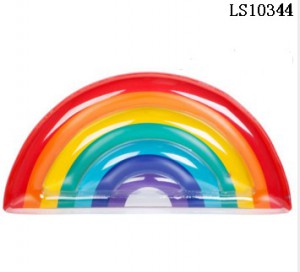 Inflatable Rainbow pool float for adults LS10344