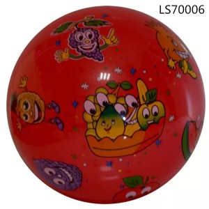 Phthalates free promotional vinyl ball LS70006