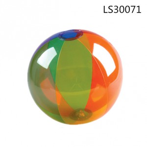 Customized inflatable beach ball for promotion,LS30071