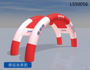 Double Inflatable Arch For Commercial Promotion LS50056